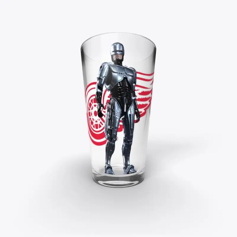 DETROIT SERIES: Robocop Red Wings Logo