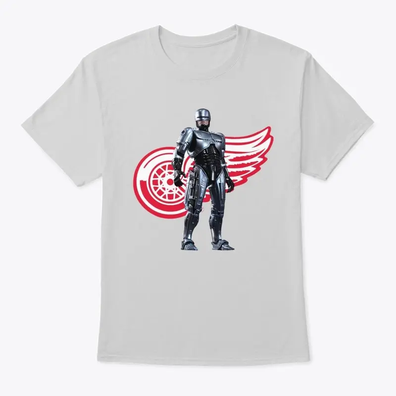 DETROIT SERIES: Robocop Red Wings Logo