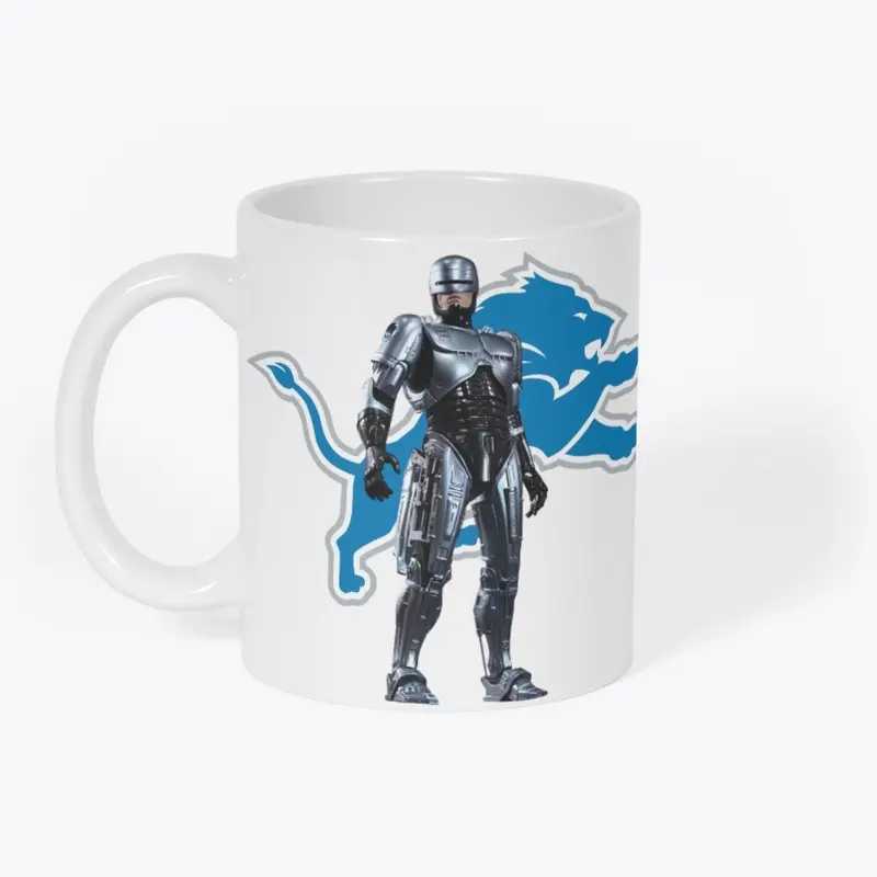 DETROIT Series: Robocop Lions Logo