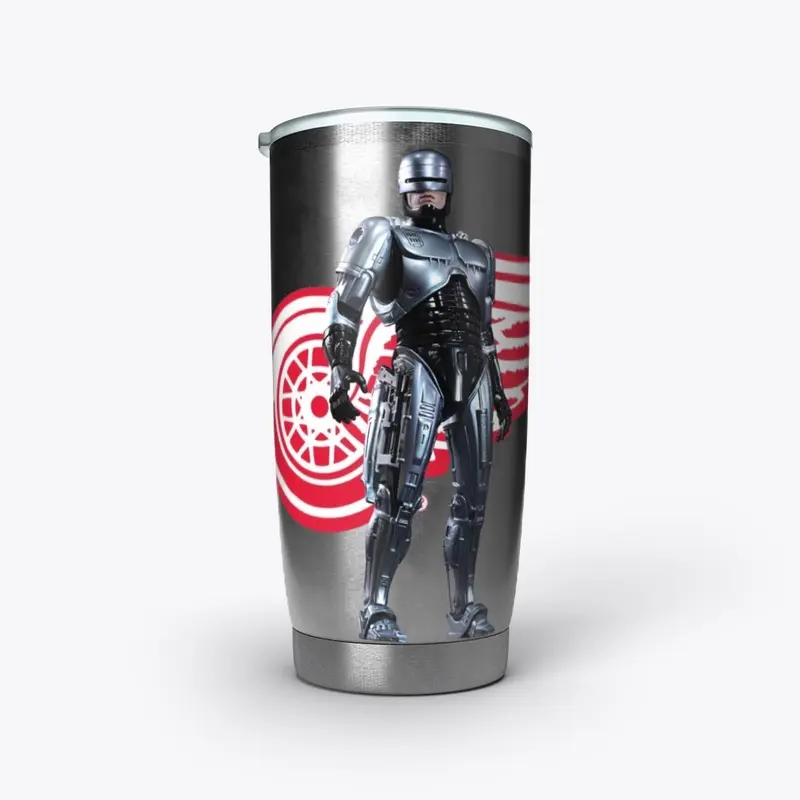 DETROIT SERIES: Robocop Red Wings Logo