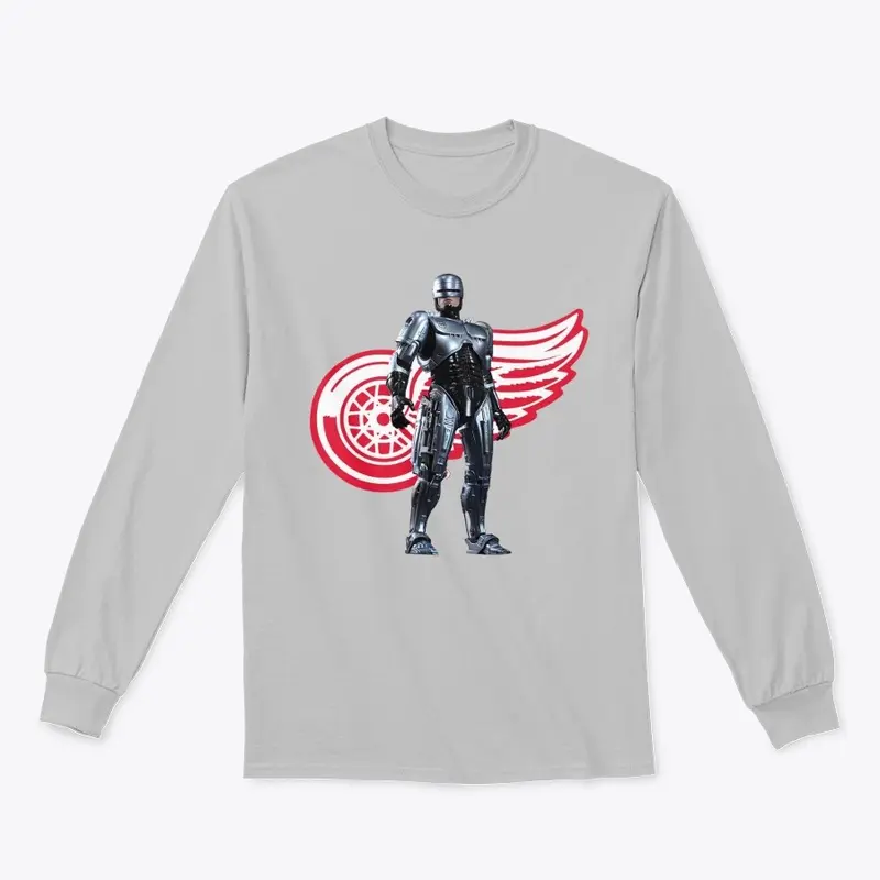 DETROIT SERIES: Robocop Red Wings Logo